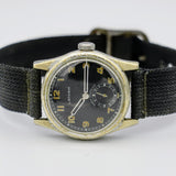 Vintage LATHAM Military Watch 17 Jewels 31mm Swiss Made Wristwatch