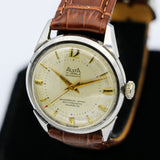 ALSTA Automatic Watch 17 Jewels Cal. HM 1560 Swiss Vintage Wristwatch