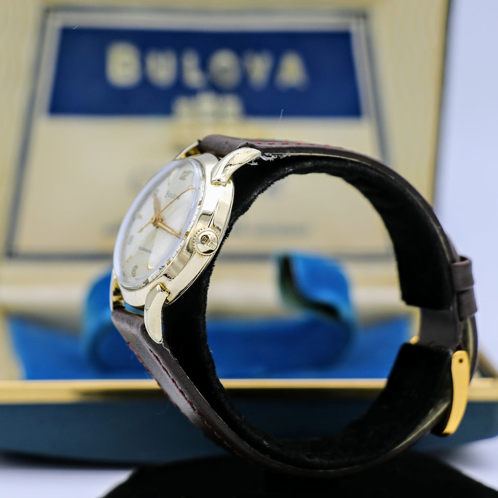 1958 BULOVA Royal Clipper Automatic Wristwatch Swiss Caliber 11ACAC 17 ...