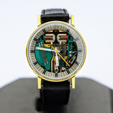 BULOVA Accutron SpaceView Writswatch Electronically Controlled 214 Tuning Fork Watch