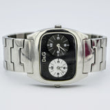 DOLCE & GABBANA Dual Time Watch Ref. DW0138 Wristwatch - Original D&G Box, Bag & Papers!