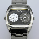 DOLCE & GABBANA Dual Time Watch Ref. DW0138 Wristwatch - Original D&G Box, Bag & Papers!