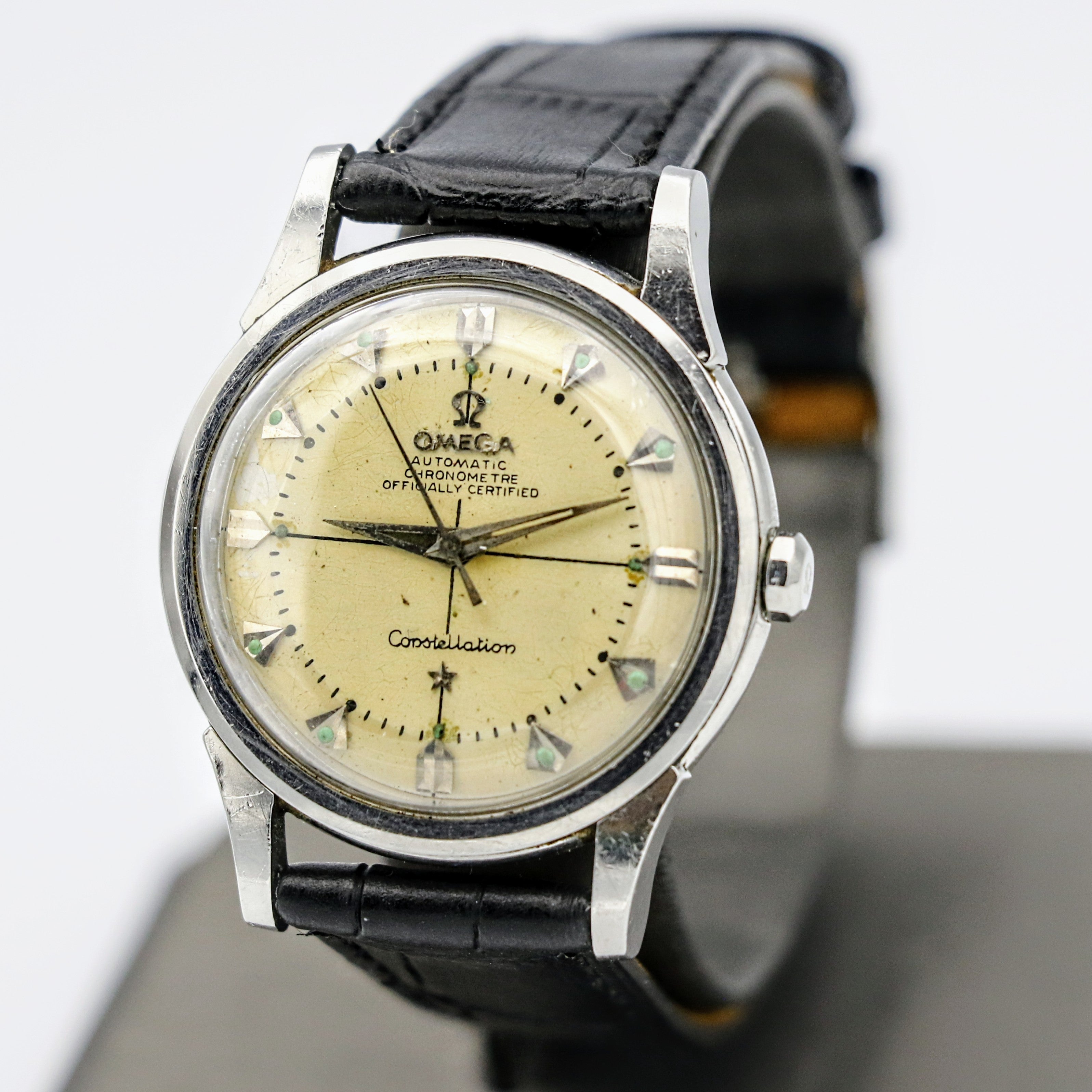 Omega automatic chronometer deals officially certified