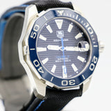 TAG HEUER Aquaracer Wristwatch Cal 5 Automatic Dive Rotating Bezel Watch