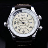 HAMILTON Khaki Skymaster Pilot GMT Automatic Wristwatch Swiss Original Box