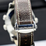 HAMILTON Khaki Skymaster Pilot GMT Automatic Wristwatch Swiss Original Box