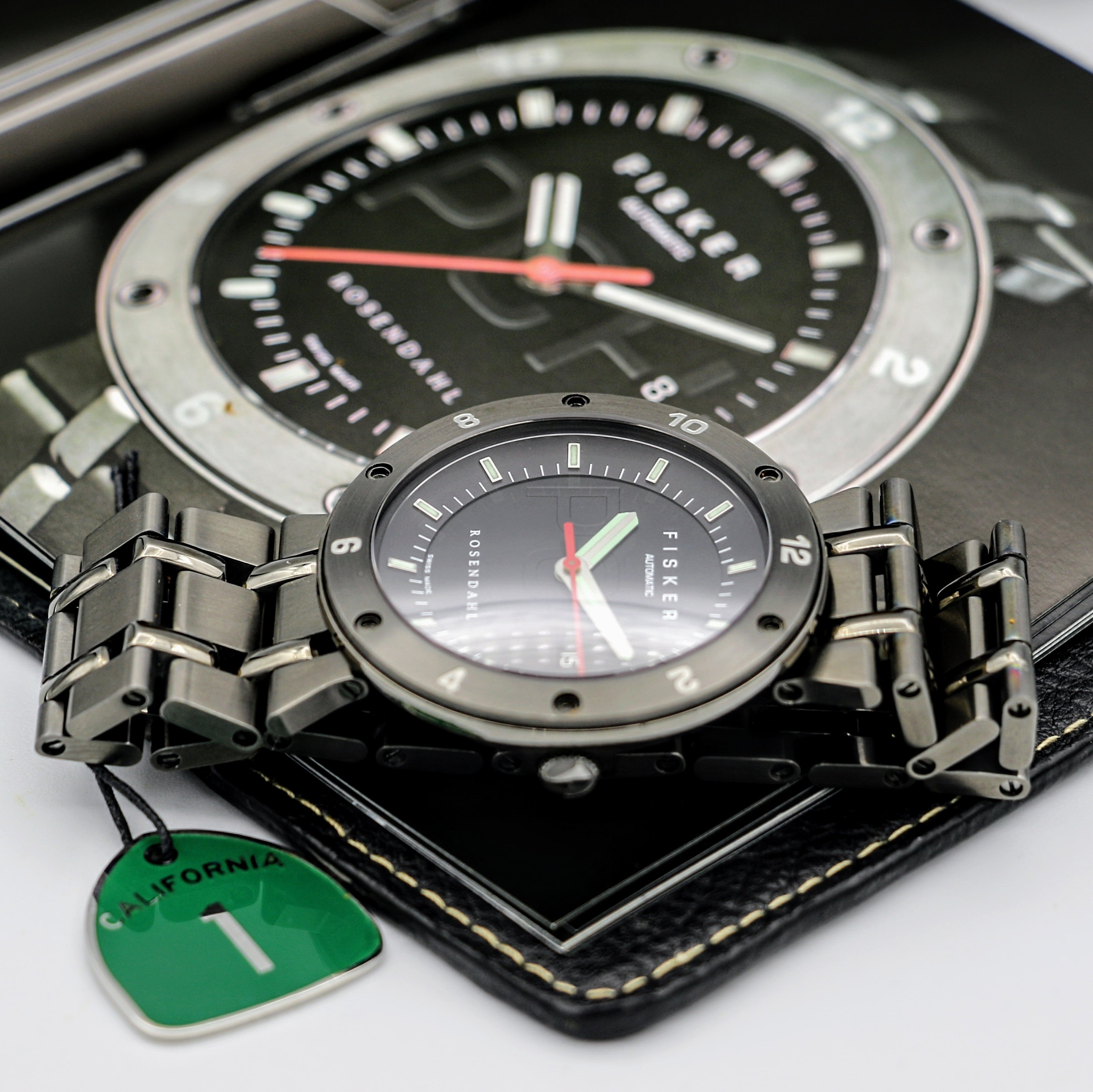 HENRIK FISKER PCH Wristwatch by Rosendahl Automatic Watch Box & Papers