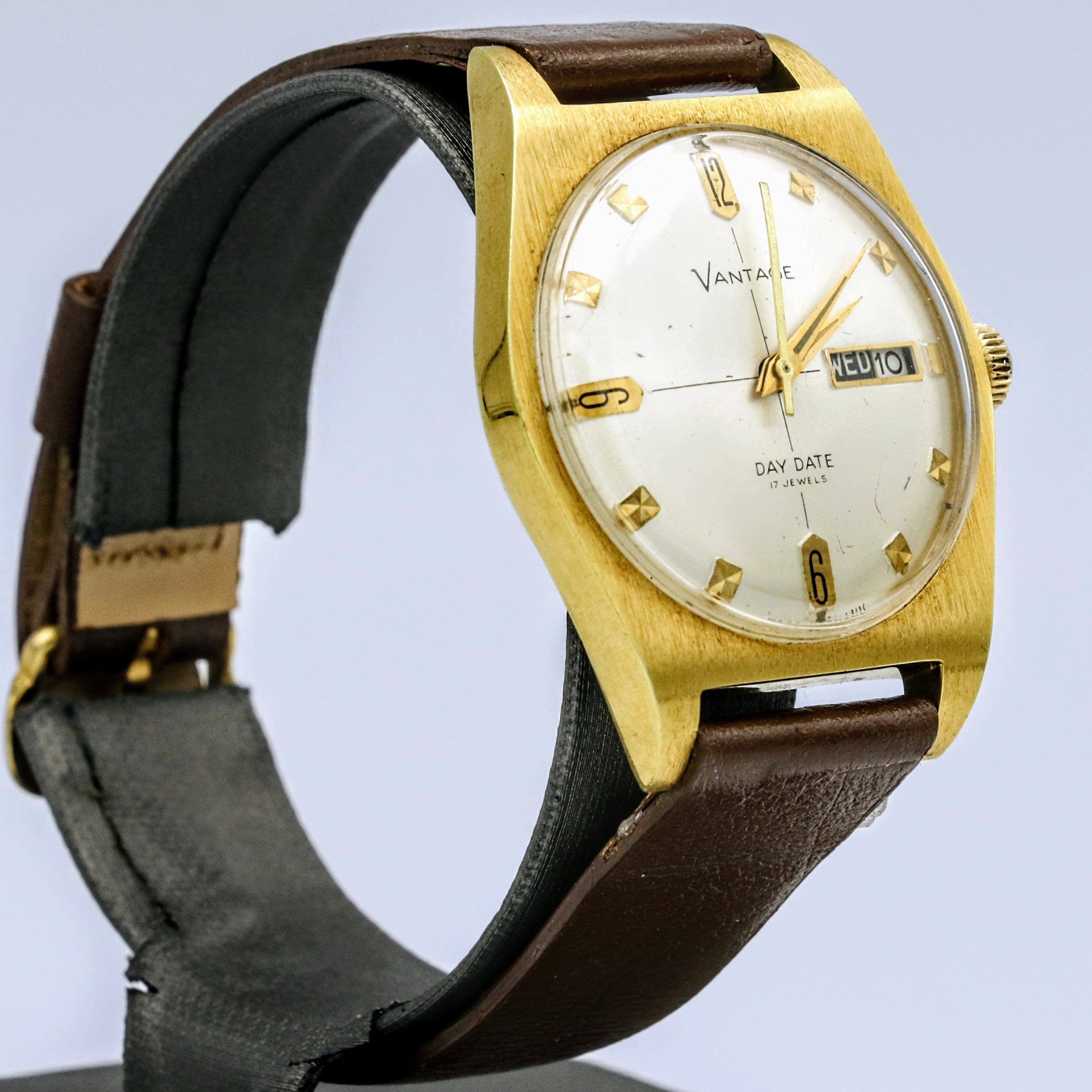 Vintage Vantage Wristwatch West Germany 17 Jewels Mechanical Watch