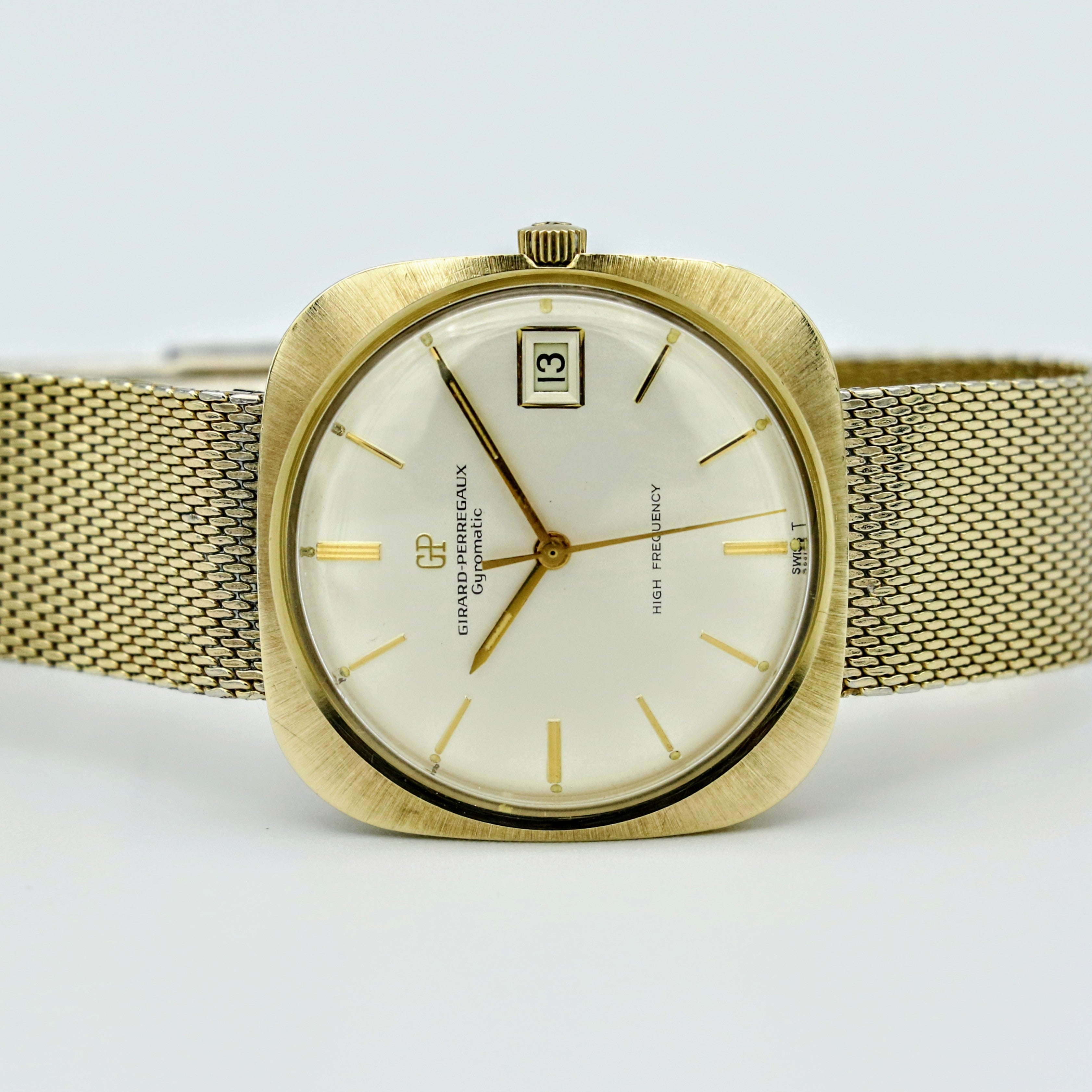 GIRARD PERREGAUX Gyromatic High Frequency Wristwatch Swiss Made Automatic Watch