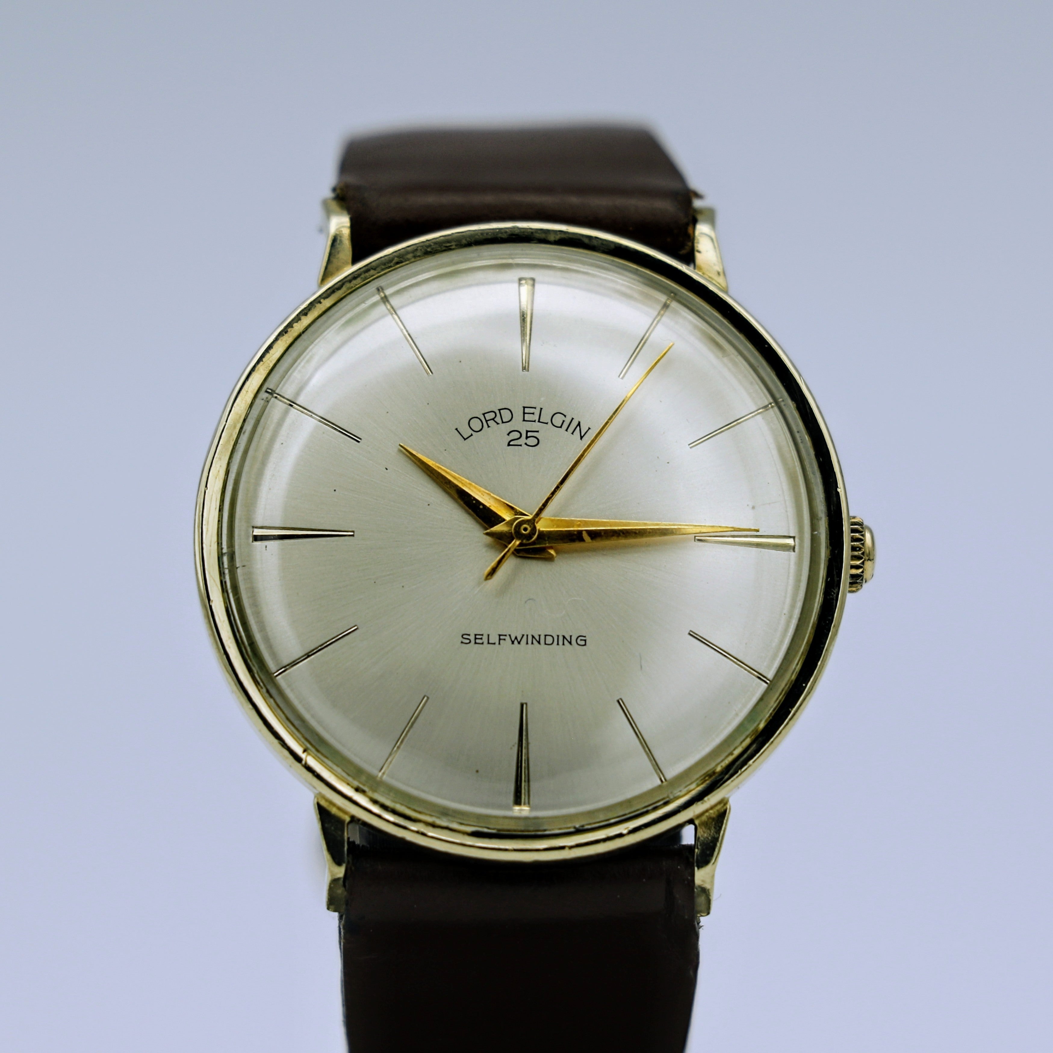 Lord elgin sales 10k gold watch
