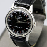 ZODIAC Hermetic Aerospace Jet Wristwatch Cal. 721 17 Jewels Swiss Watch