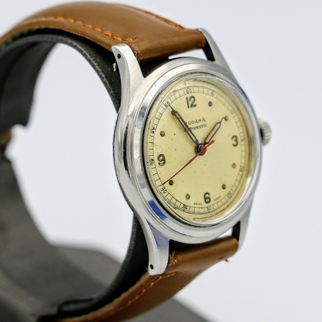 Vintage RODANA SWISS Automatic Wristwatch Waterproof Antimagnetic Shoc ...