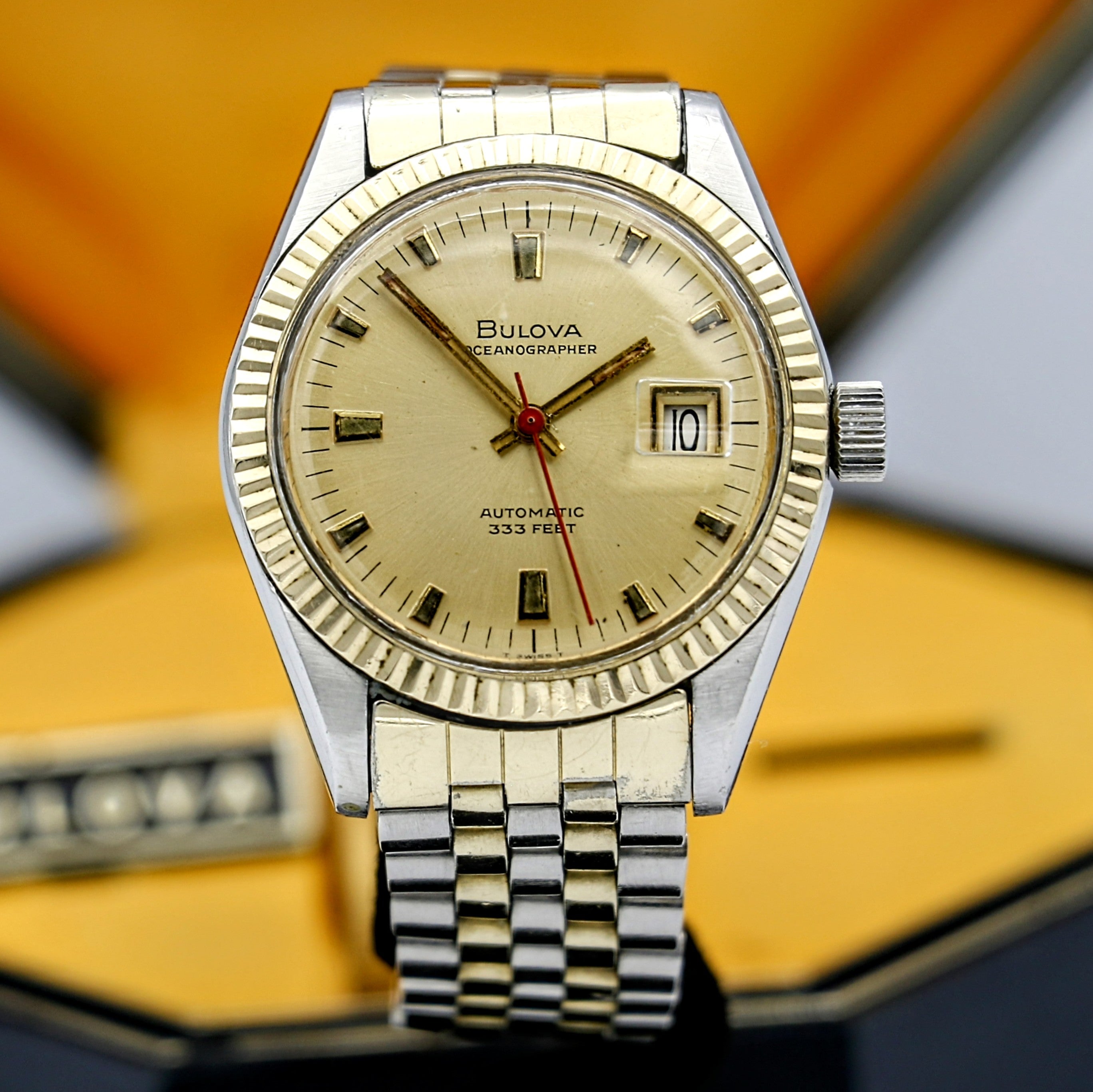 Bulova oceanographer best sale 333 feet automatic