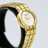 Vintage GRUEN Precision Ladies Watch Mother of Pearl Dial Quartz Wristwatch
