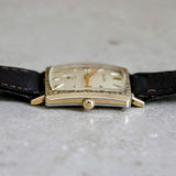1963 BULOVA Senator “G” Watch Stunning Case Design 17 Jewels Wristwatch