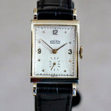 Vintage VULCAIN Wristwatch Swiss Stroboscopic Movement Caliber 708 17 Jewels Watch