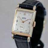 Vintage VULCAIN Wristwatch Swiss Stroboscopic Movement Caliber 708 17 Jewels Watch