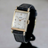 Vintage VULCAIN Wristwatch Swiss Stroboscopic Movement Caliber 708 17 Jewels Watch