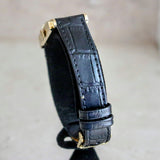 Vintage VULCAIN Wristwatch Swiss Stroboscopic Movement Caliber 708 17 Jewels Watch