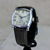 1933 ELGIN Legionnaire Art Deco Watch Grade 485 U.S.A. Made Vintage Watch
