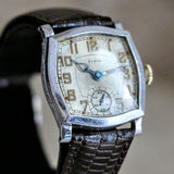 1933 ELGIN Legionnaire Art Deco Watch Grade 485 U.S.A. Made Vintage Watch