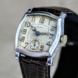 1933 ELGIN Legionnaire Art Deco Watch Grade 485 U.S.A. Made Vintage Watch