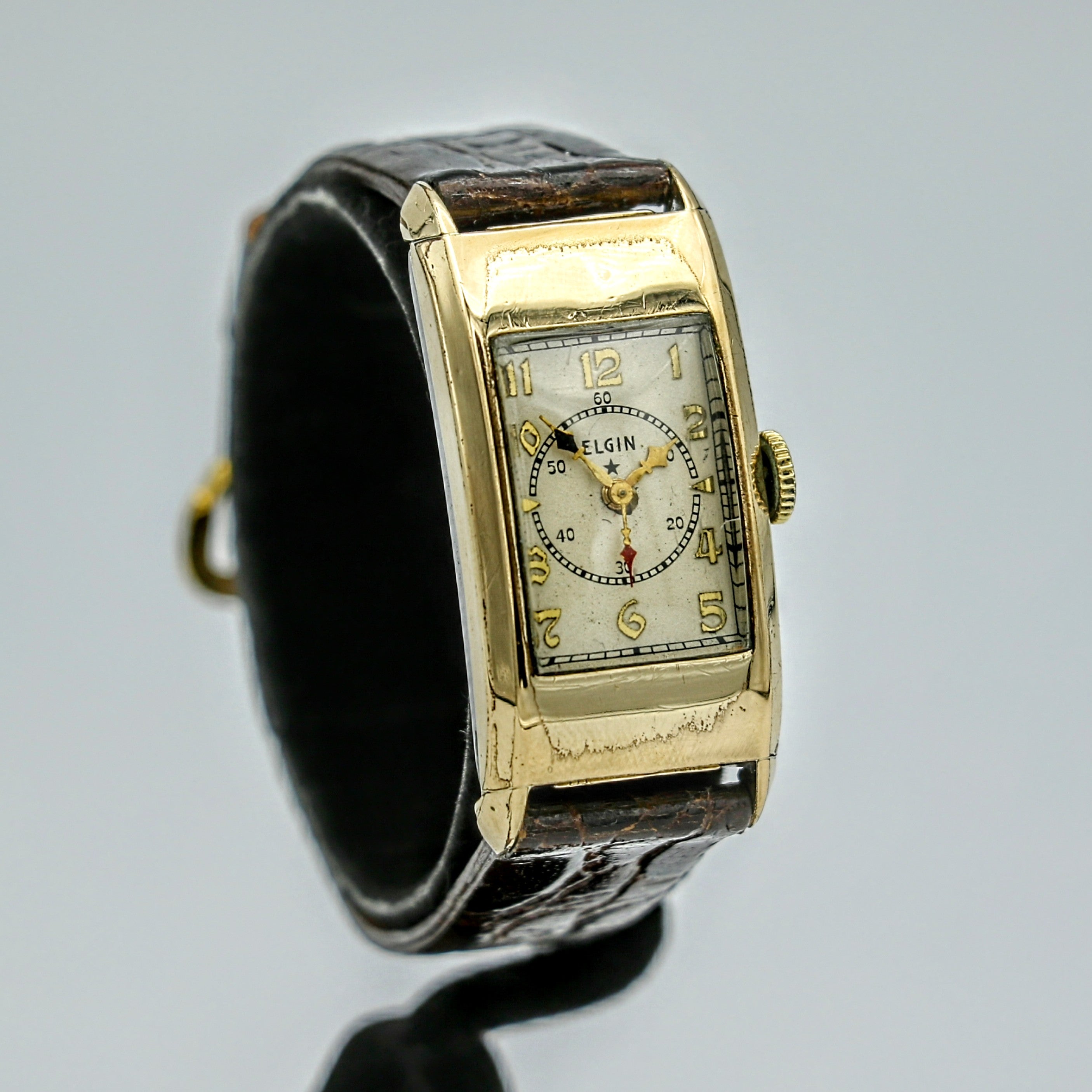1934 ELGIN Doctor William Osler Watch 15 Jewels U.S.A. Made Wristwatch