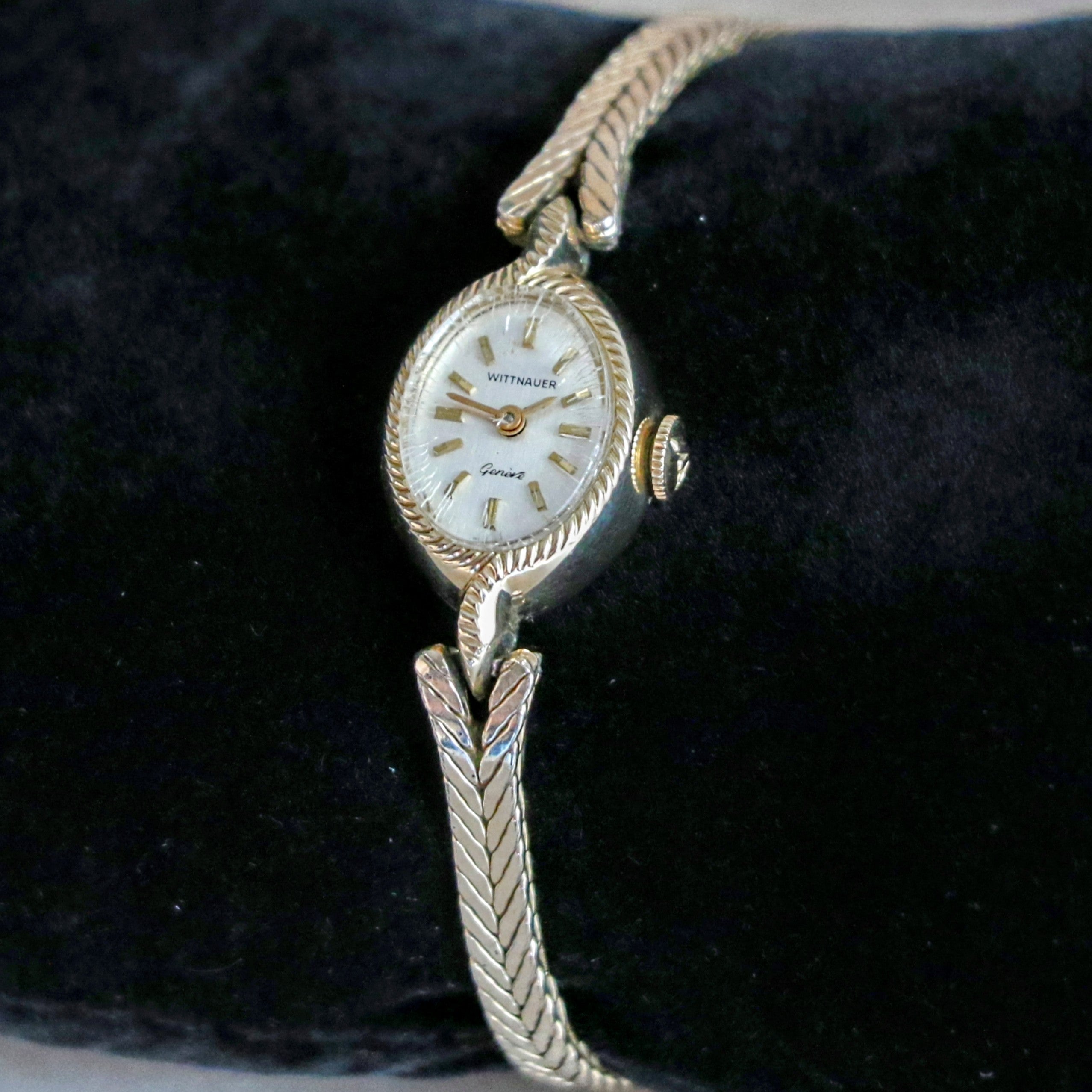 WITTNAUER GENEVE Ladies Watch Cal. 5D-5 17 Jewels Swiss Made Vintage Wristwatch