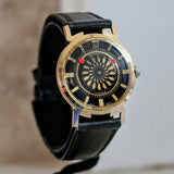 1960's ERNEST BOREL Cocktail Automatic Wristwatch Kaleidoscope Dial Swiss Made Watch