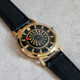 1960's ERNEST BOREL Cocktail Automatic Wristwatch Kaleidoscope Dial Swiss Made Watch