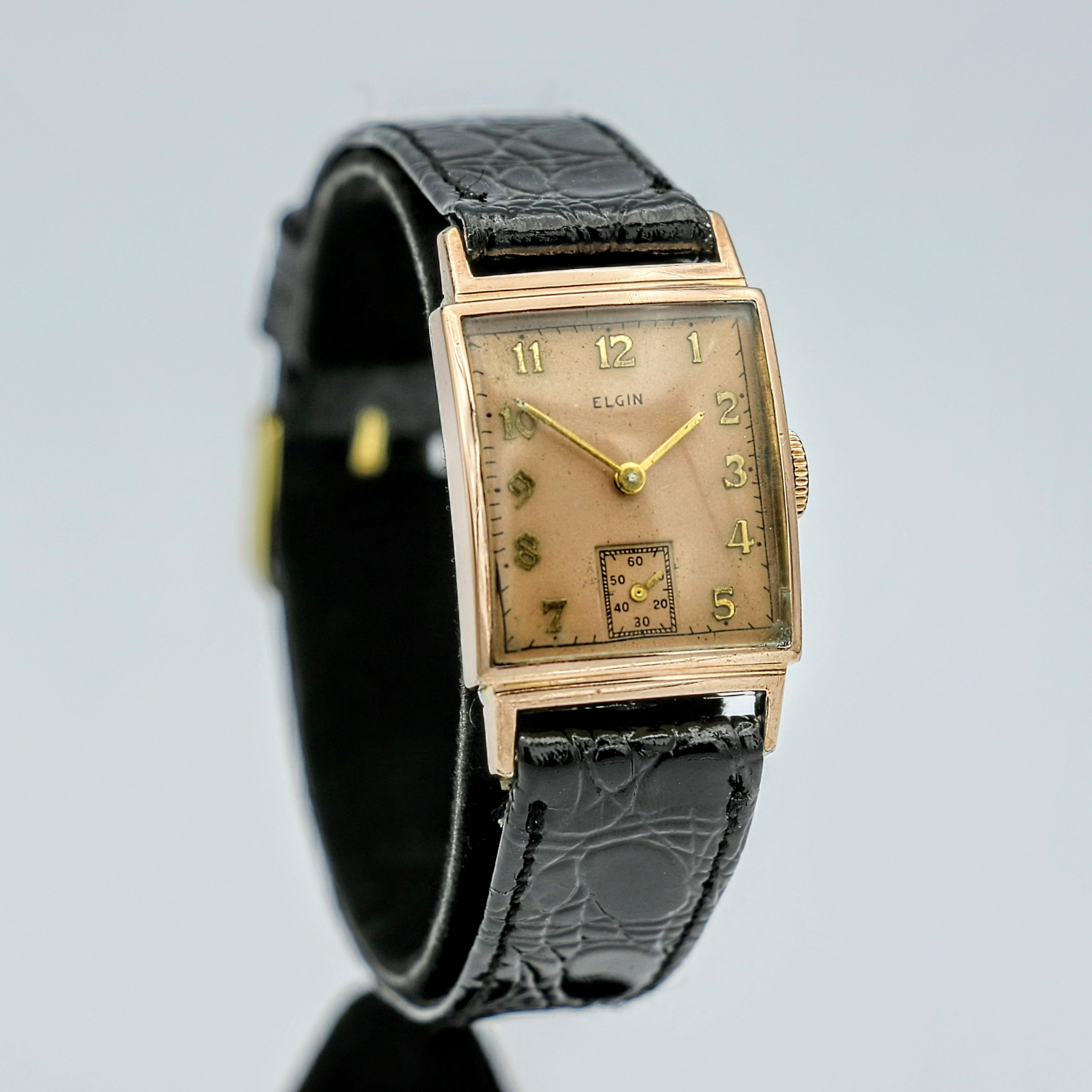 Vintage 1942 ELGIN Watch Ref. 6512E Grade 557 15 Jewels U.S.A. Made Wristwatch