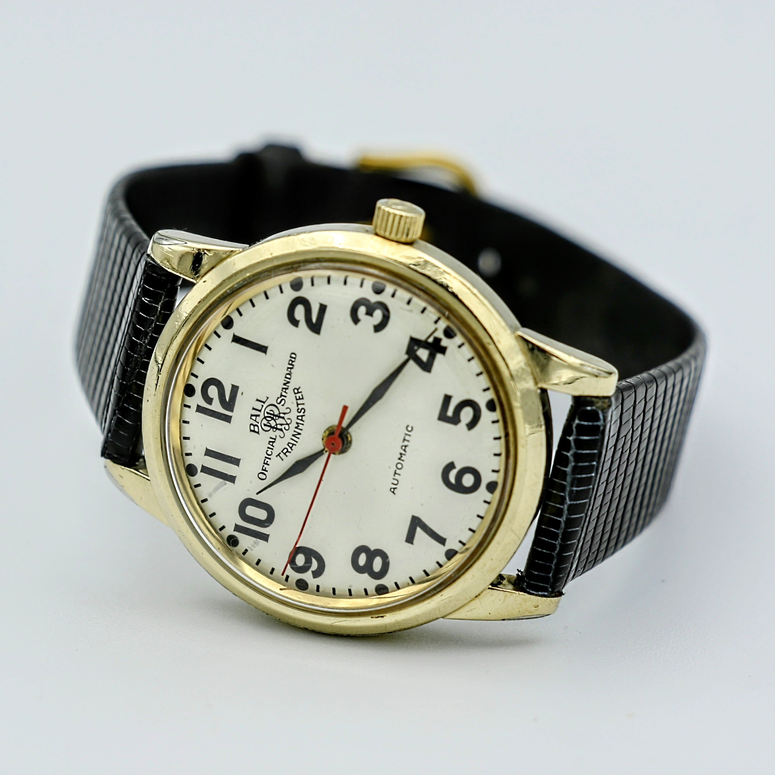 1970 BALL Watch Official RR Standard Trainmaster 25 Jewels Vintage Wri SECOND HAND HOROLOGY