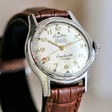 ENGELTON De Luxe Automatic Watch Bidynator FELSA 690 17 Jewels Swiss Wristwatch