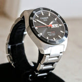 TISSOT PRS516 Automatic Watch Ref. T044430A 25 Jewels Swiss Made SS Wr SECOND HAND HOROLOGY