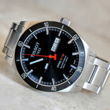 TISSOT PRS516 Automatic Watch Ref. T044430A 25 Jewels Swiss Made SS Wristwatch