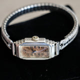 1933 HAMILTON Art Deco Ladies Wristwatch 17 Jewels Grade 989 Vintage Watch
