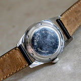1966 BULOVA Model 511133 "White" Automatic Watch Case Design 17 Jewels Wristwatch