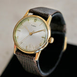 Classic TIMEX Watch Shock Resistant Manual Wind 32mm Vintage Wristwatch