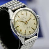 ORVIN Incabloc Watch 17 Jewels 32mm France Made Wristwatch Original Box!