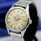 ORVIN Incabloc Watch 17 Jewels 32mm France Made Wristwatch Original Box!