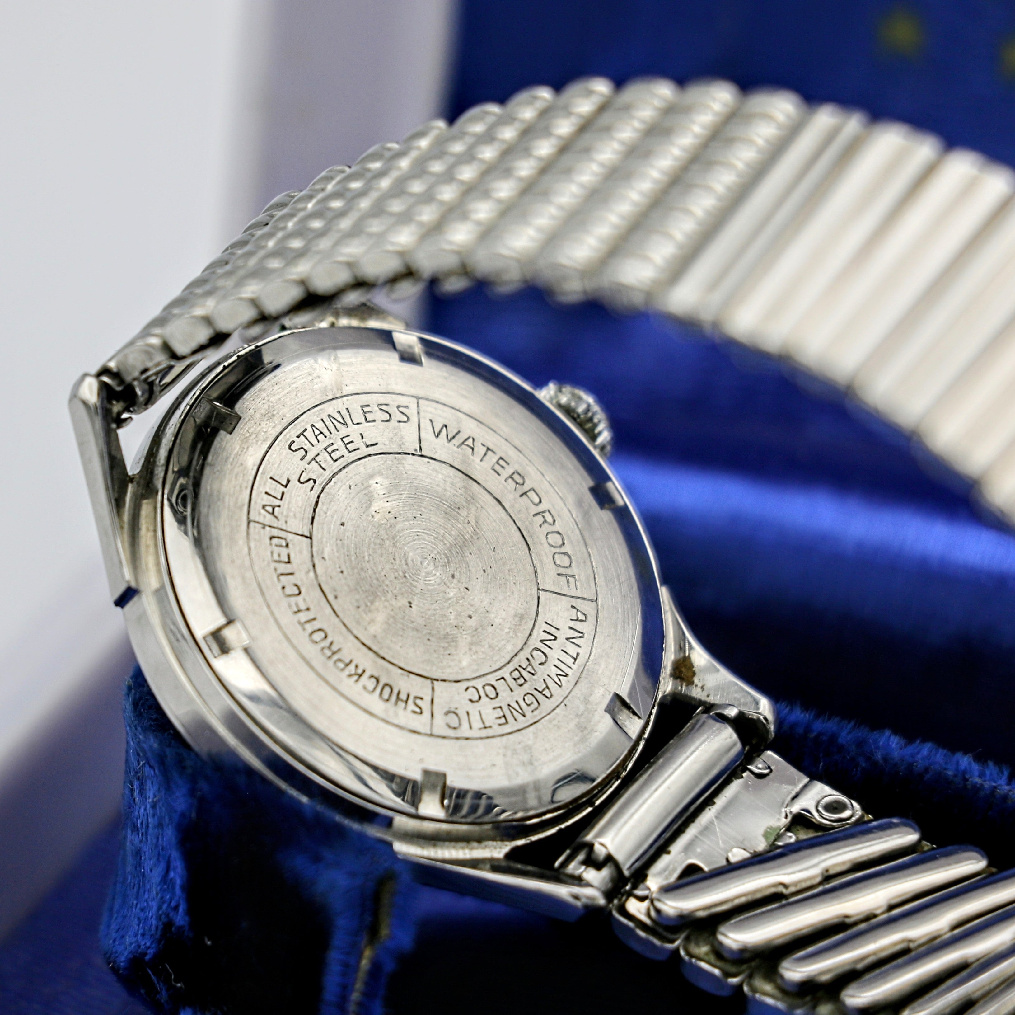 Orvin ORVIN Incabloc Watch 17 Jewels 32mm France Made Wristwatch Original Bo ...