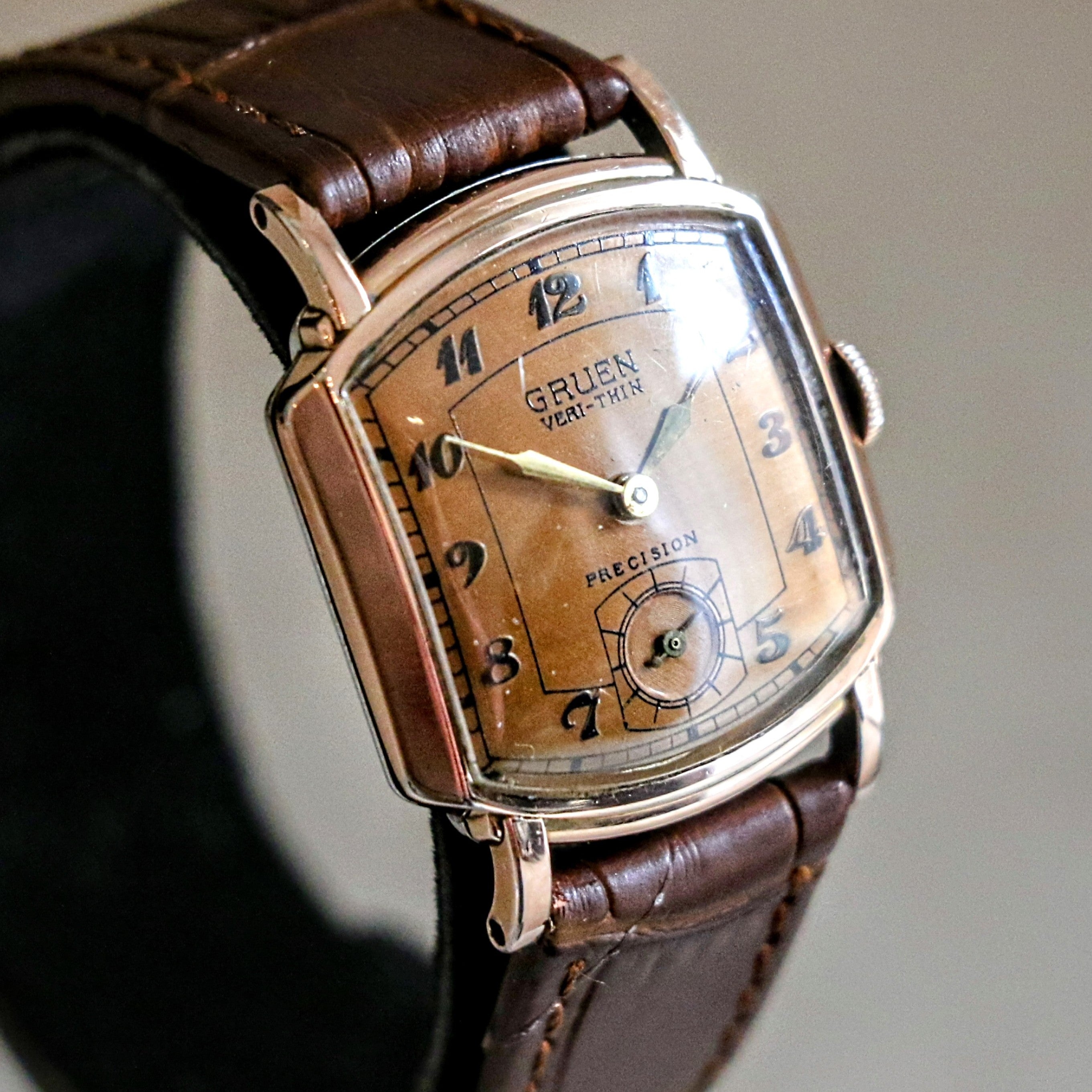 Gruen veri thin precision watch deals