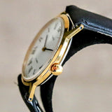 1979 TIMEX Watch Roman Numerals 17 Jewels Manual Wind 33mm Wristwatch
