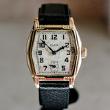 1932 ELGIN Art Deco Wristwatch Grade 487 17 Jewels Vintage U.S.A. Made Watch