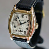 1932 ELGIN Art Deco Wristwatch Grade 487 17 Jewels Vintage U.S.A. Made Watch