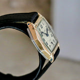 1932 ELGIN Art Deco Wristwatch Grade 487 17 Jewels Vintage U.S.A. Made Watch