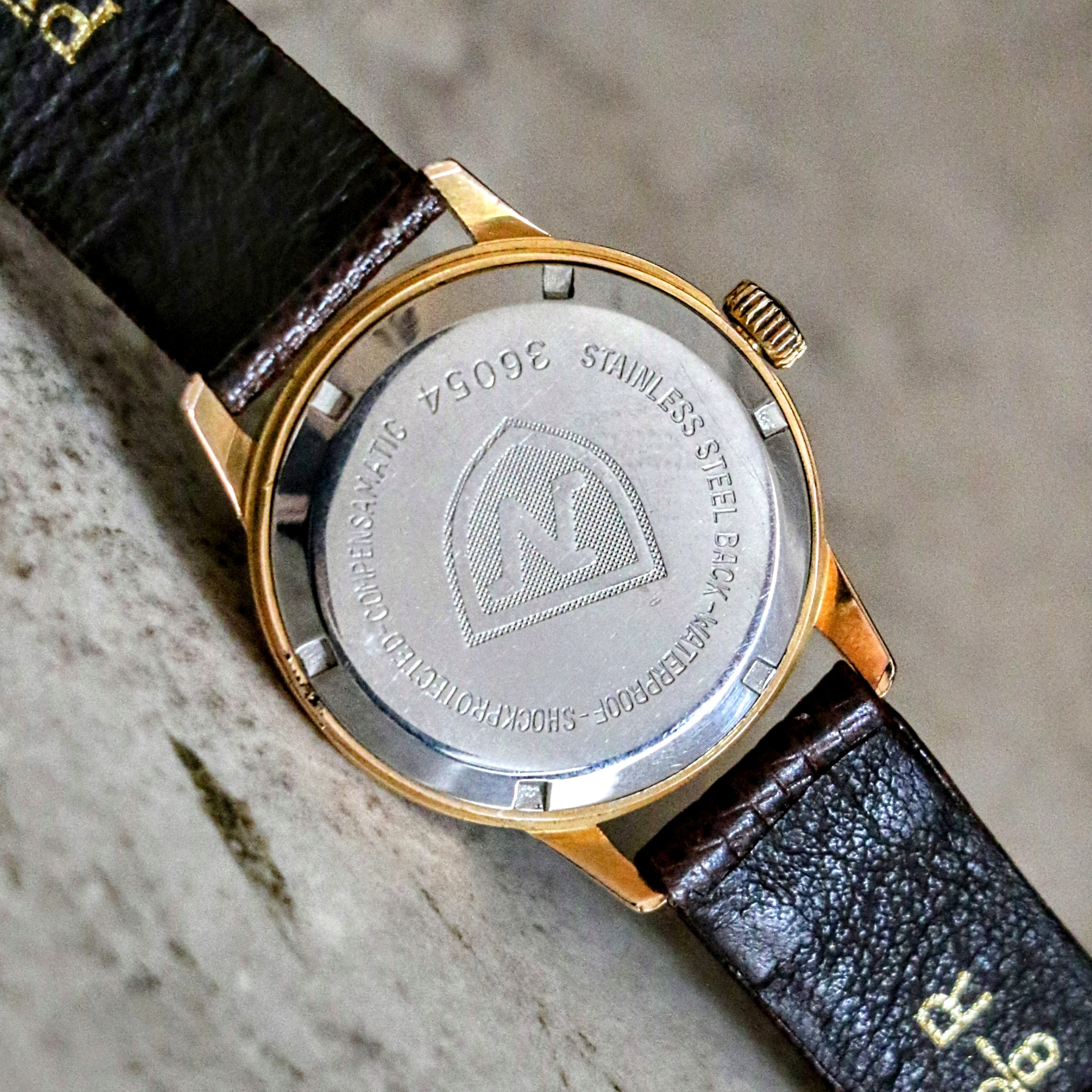 Vintage NIVADA Compensamatic Wristwatch Caliber AS ST 1802/03 17J Swiss Watch