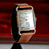 Vintage Longines Wristwatch Swiss Caliber 10.68Z 17 Jewels Fancy Lugs Watch