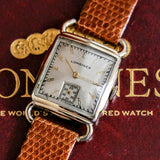 Vintage Longines Wristwatch Swiss Caliber 10.68Z 17 Jewels Fancy Lugs Watch