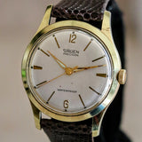 Vintage GRUEN Precision Wristwatch 17 Jewels Swiss Caliber N510SS Watch